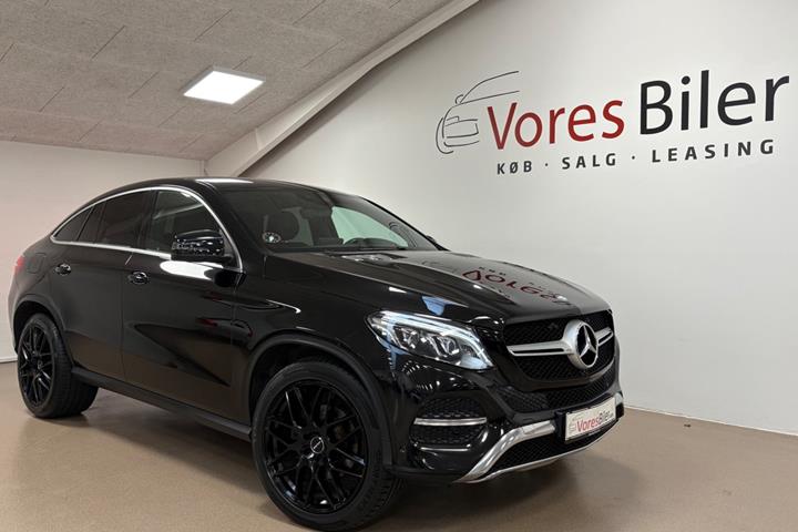 Sort Mercedes GLE350 d fra 2016