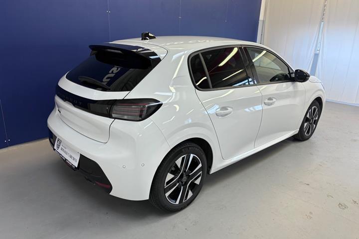 Hvid Peugeot 208 fra 2024