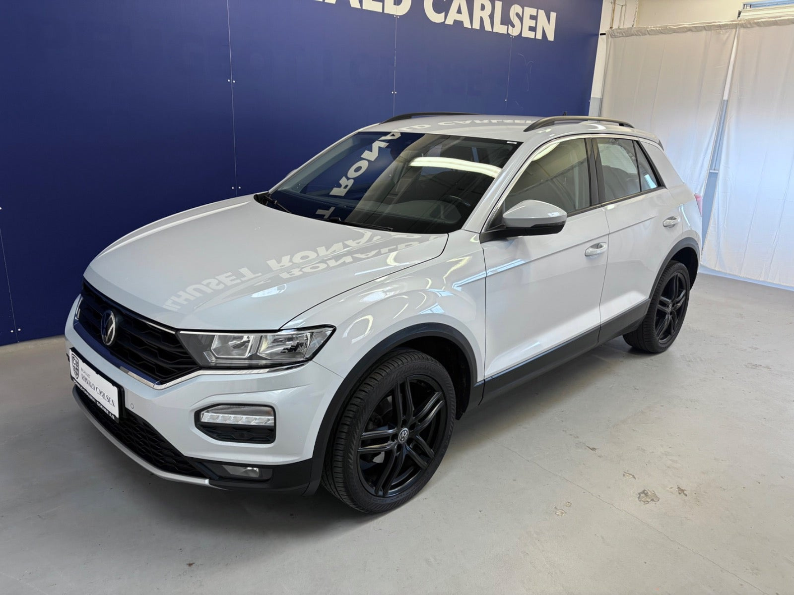 Hvid VW T-Roc fra 2021