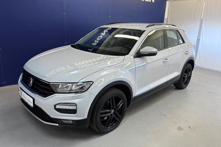 Hvid VW T-Roc fra 2021
