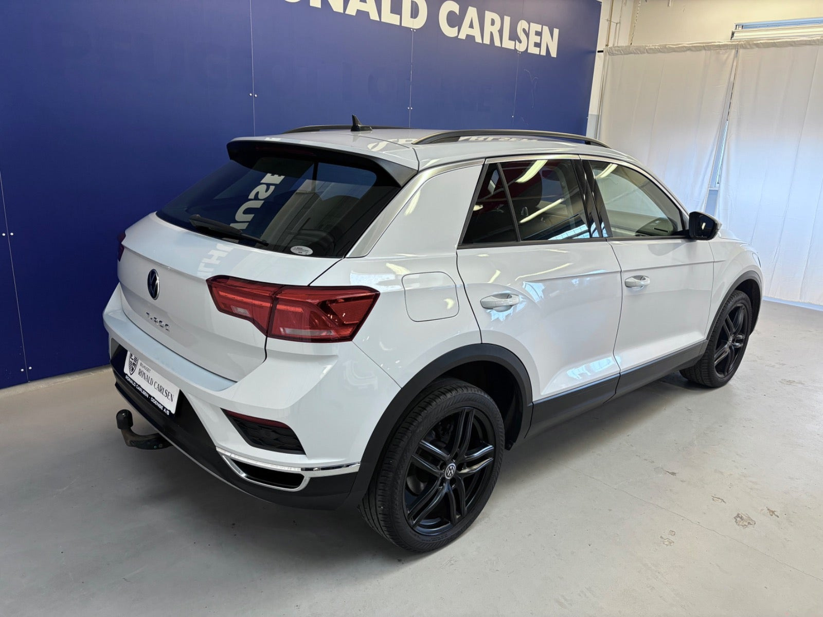 Hvid VW T-Roc fra 2021