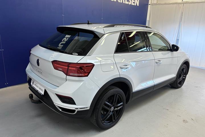 Hvid VW T-Roc fra 2021