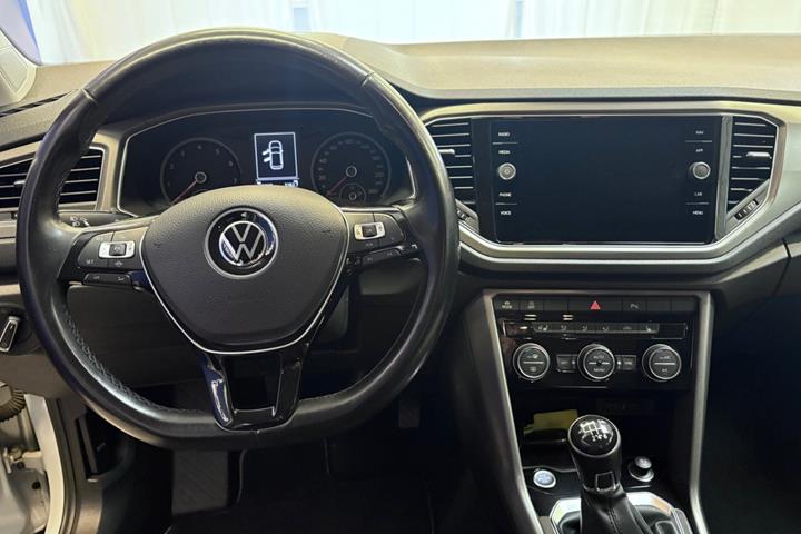 Hvid VW T-Roc fra 2021
