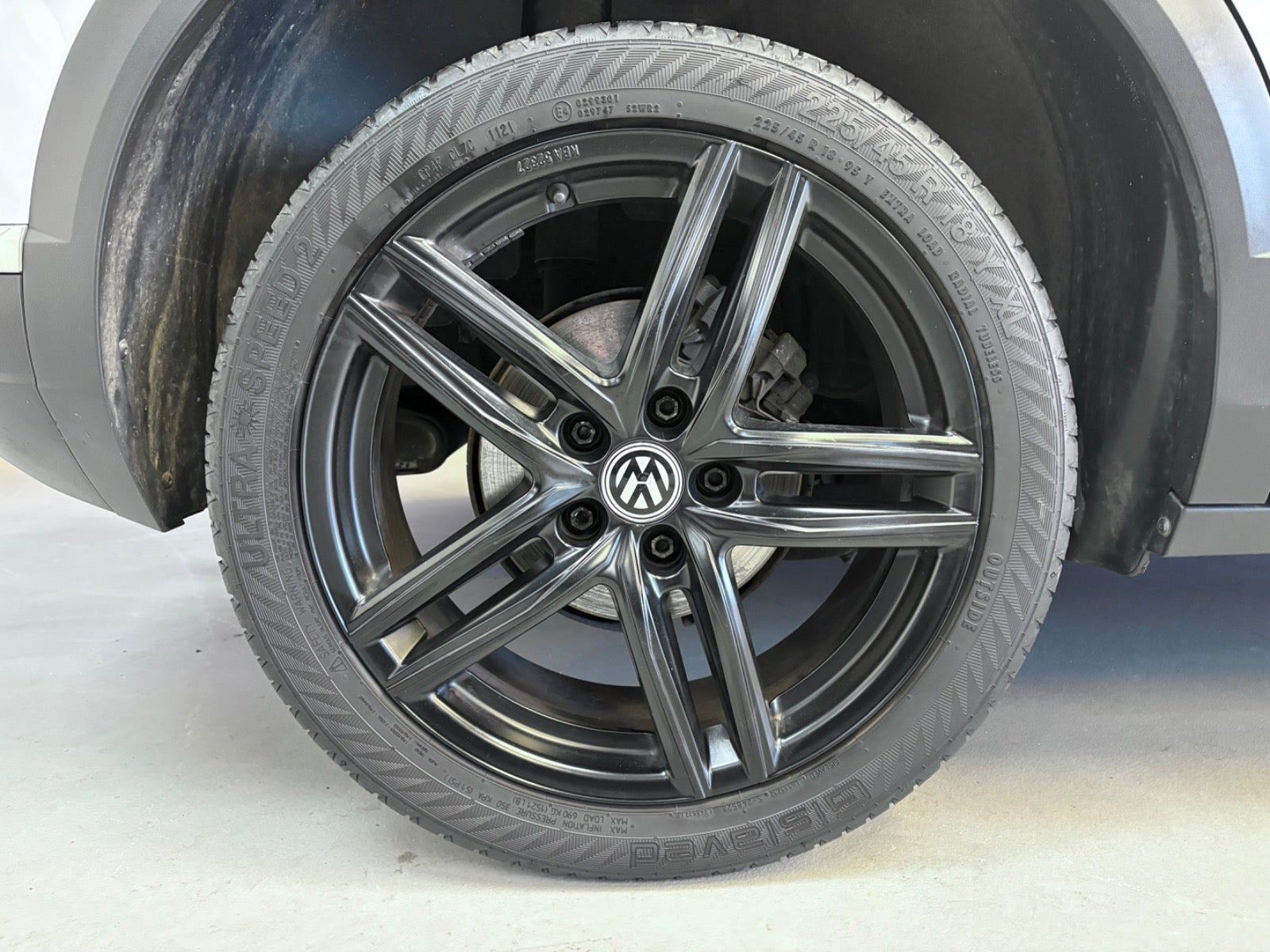 Hvid VW T-Roc fra 2021