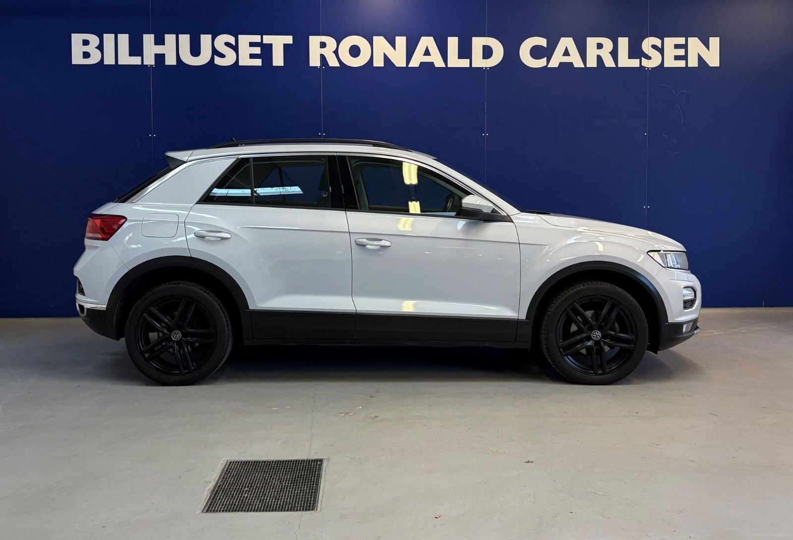 Hvid VW T-Roc fra 2021