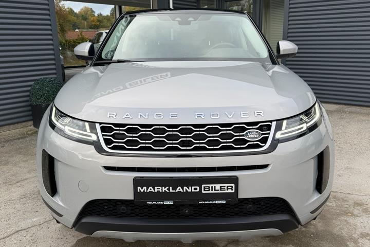 Grå Land Rover Range Rover evoque fra 2020