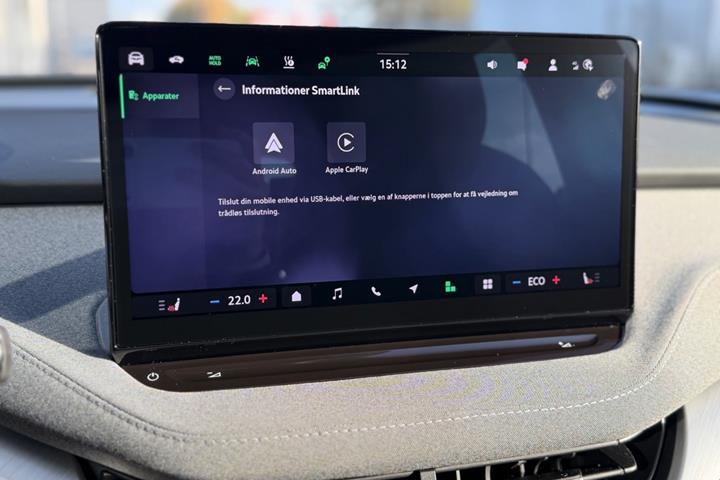 Hvid Skoda Enyaq fra 2026