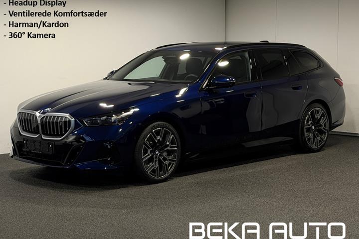 Blå BMW i5 fra 2026