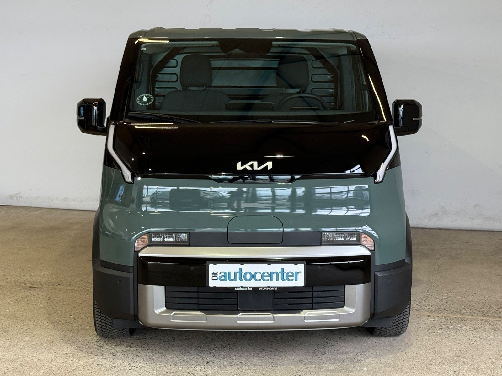 Grøn Kia PV5 fra 2026