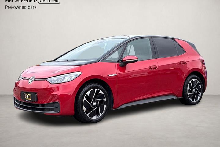 Rød VW ID.3 fra 2023