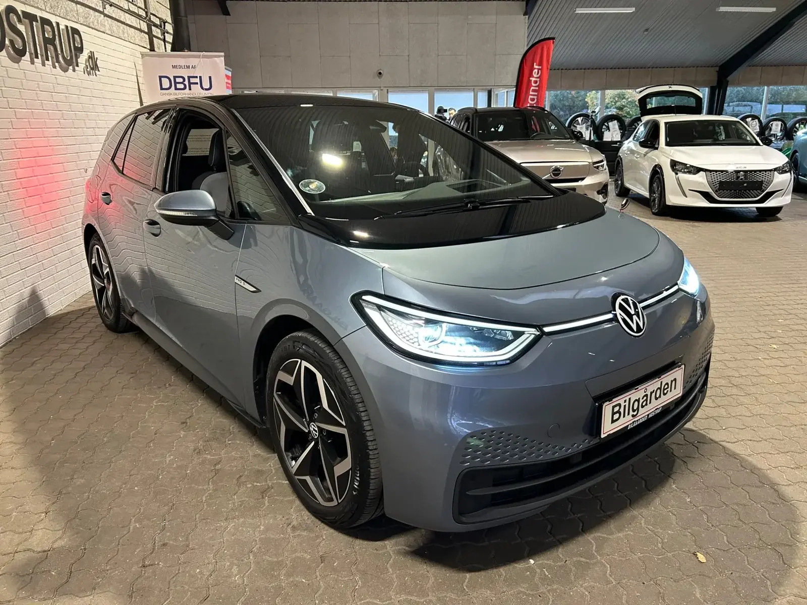 Blå VW ID.3 fra 2021