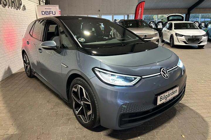 Blå VW ID.3 fra 2021