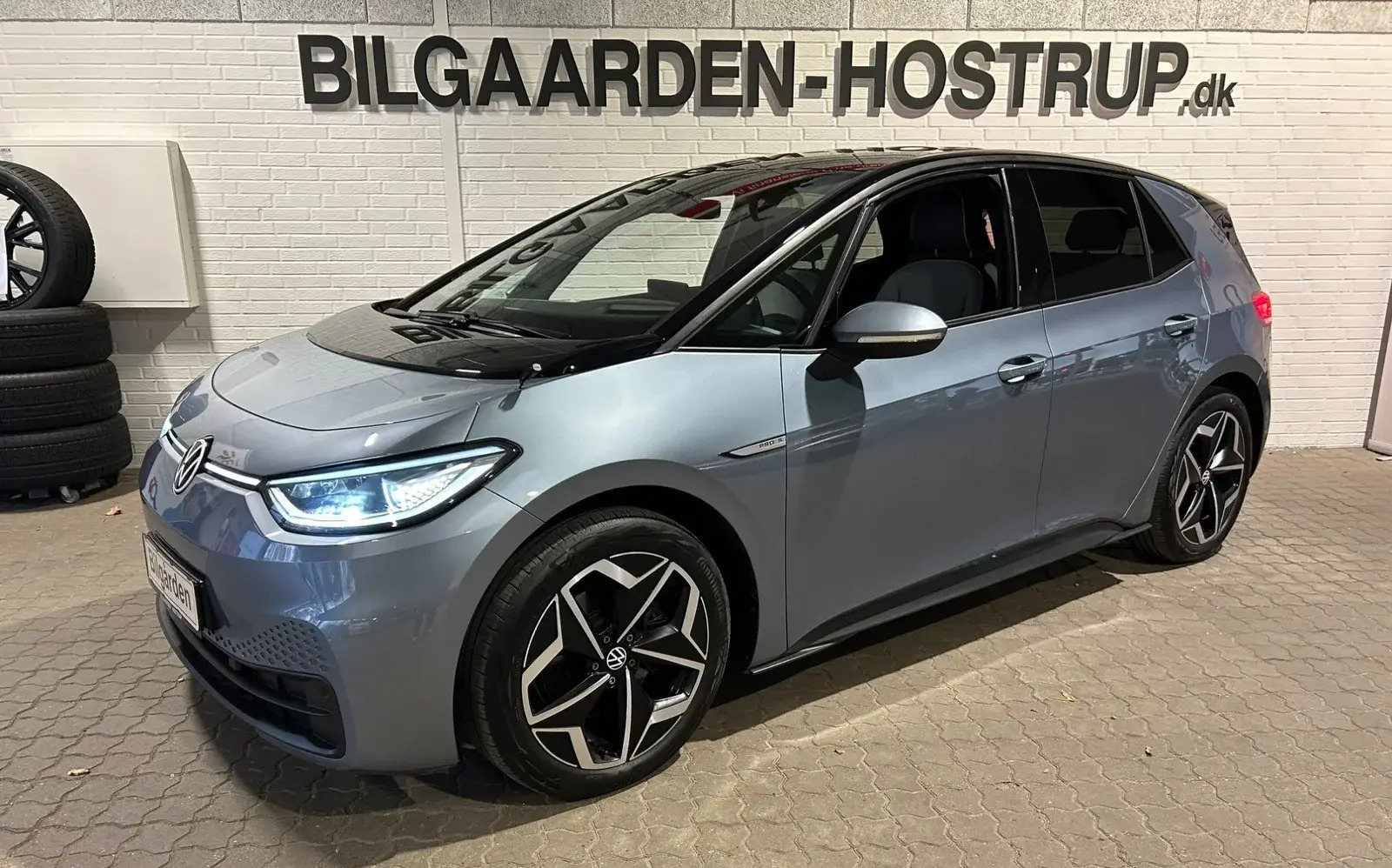 Blå VW ID.3 fra 2021