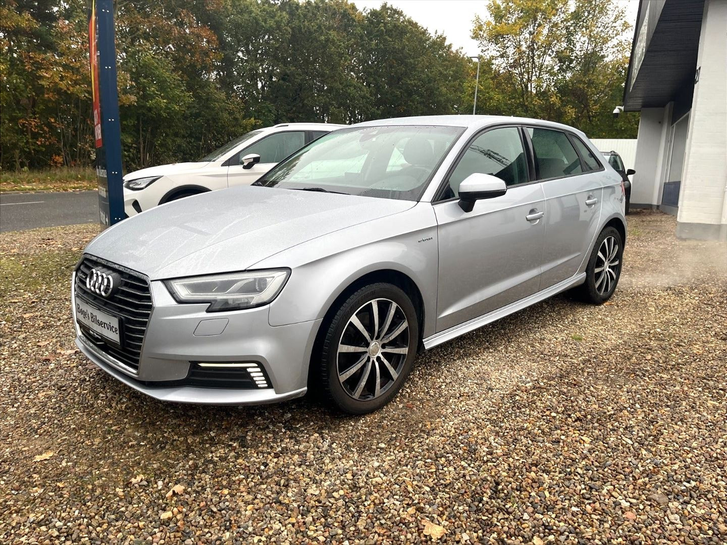 Sølv Audi A3 fra 2018