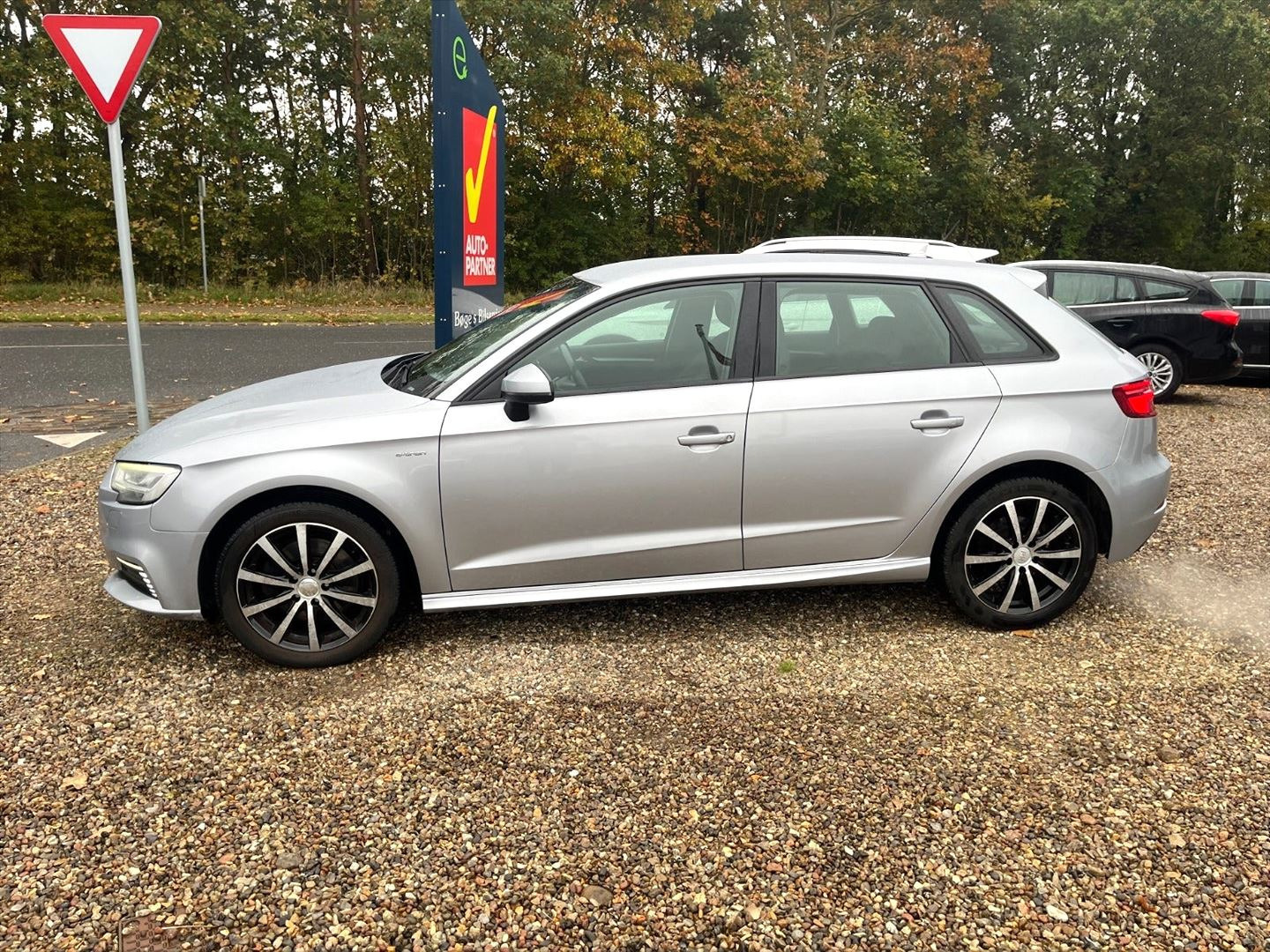 Sølv Audi A3 fra 2018