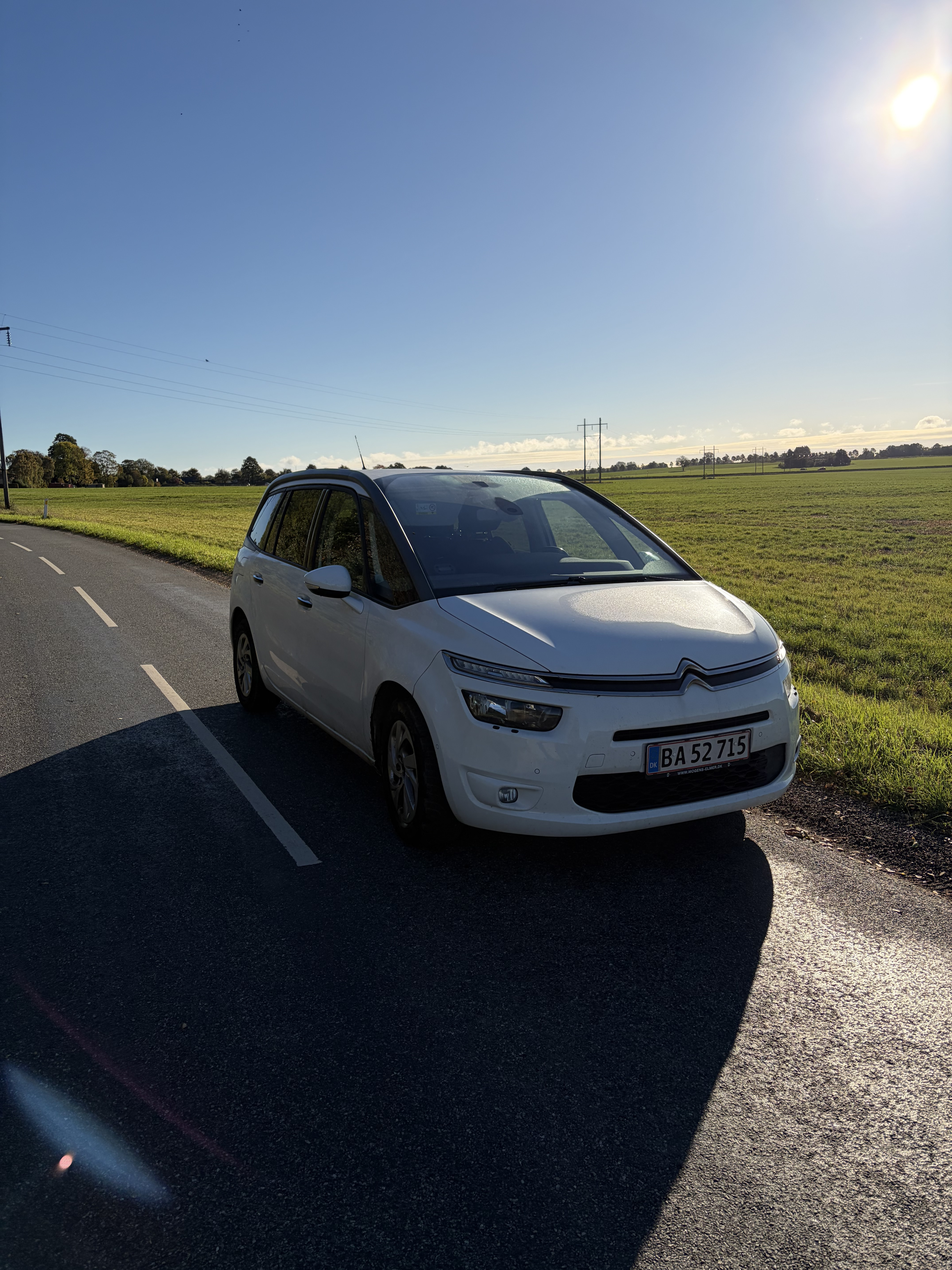 Hvid Citroën Grand C4 Picasso fra 2014