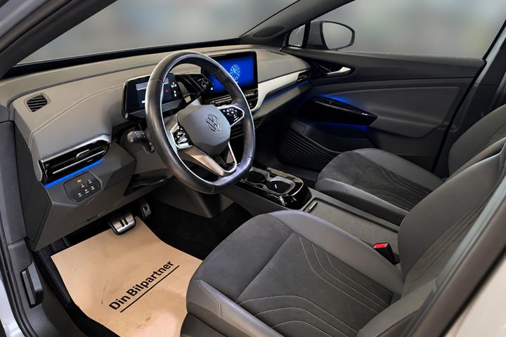 Grå VW ID.4 fra 2023