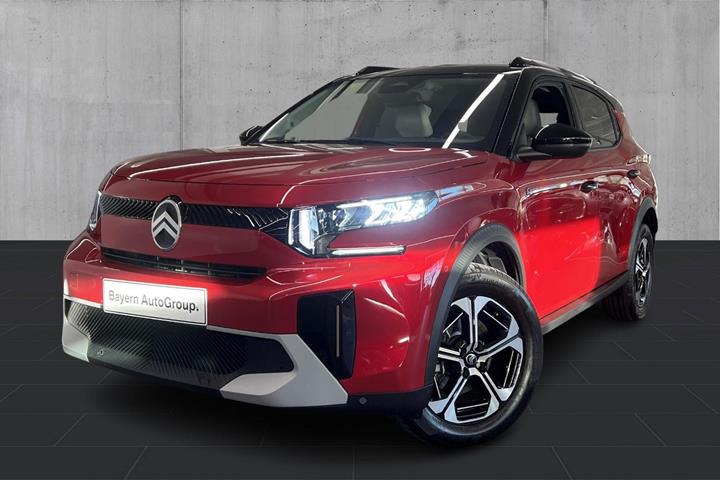 Rød Citroën e-C3 Aircross fra 2025