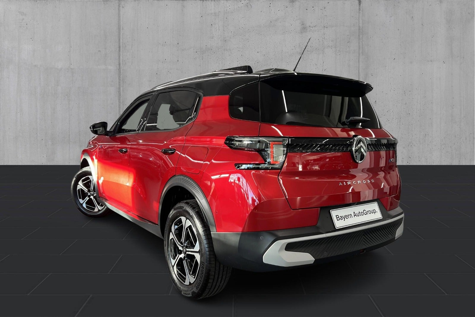 Rød Citroën e-C3 Aircross fra 2025