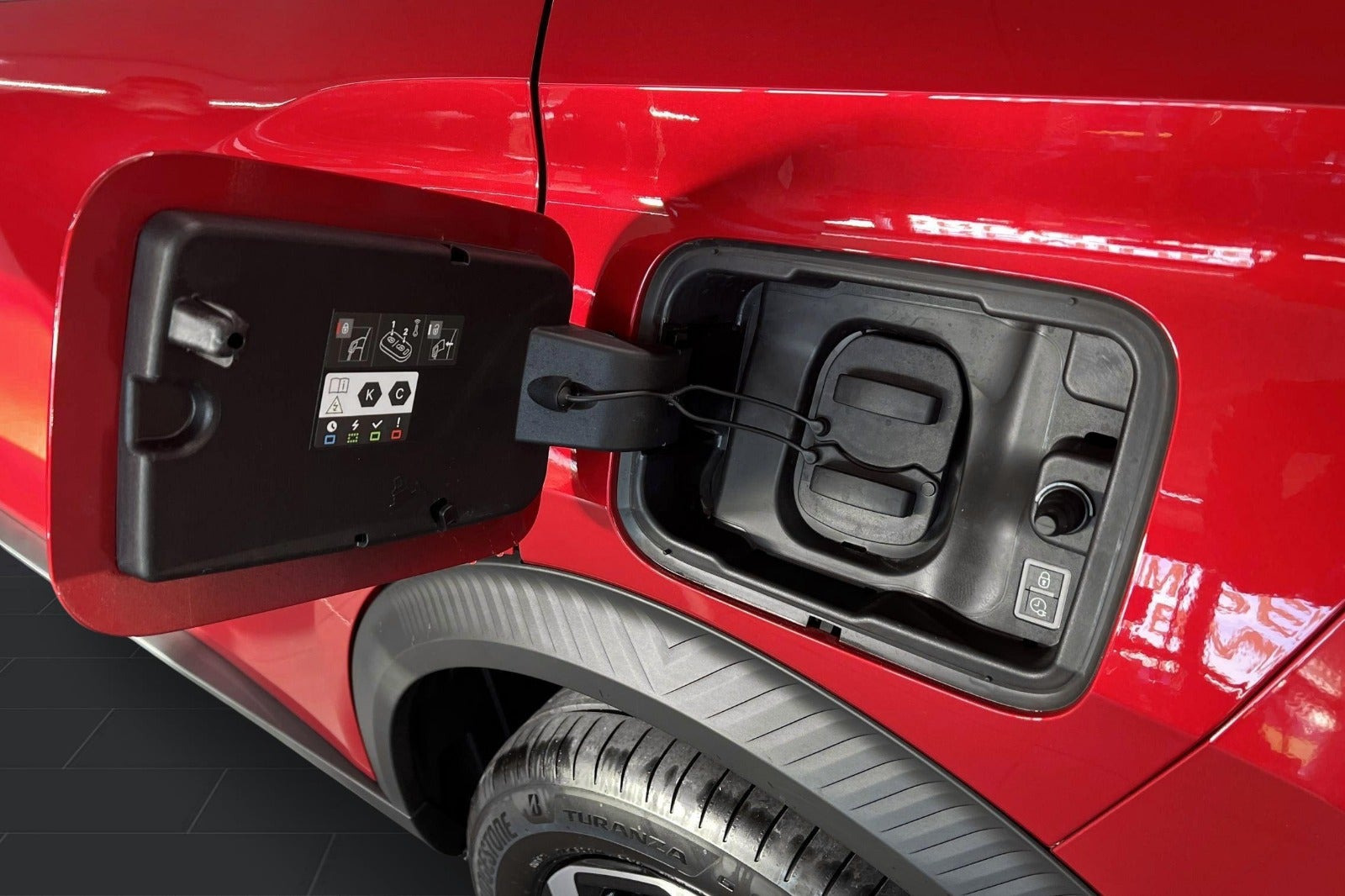 Rød Citroën e-C3 Aircross fra 2025