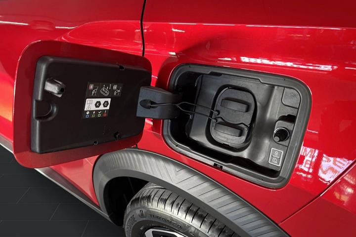 Rød Citroën e-C3 Aircross fra 2025