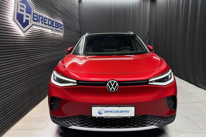 Rød VW ID.4 fra 2023