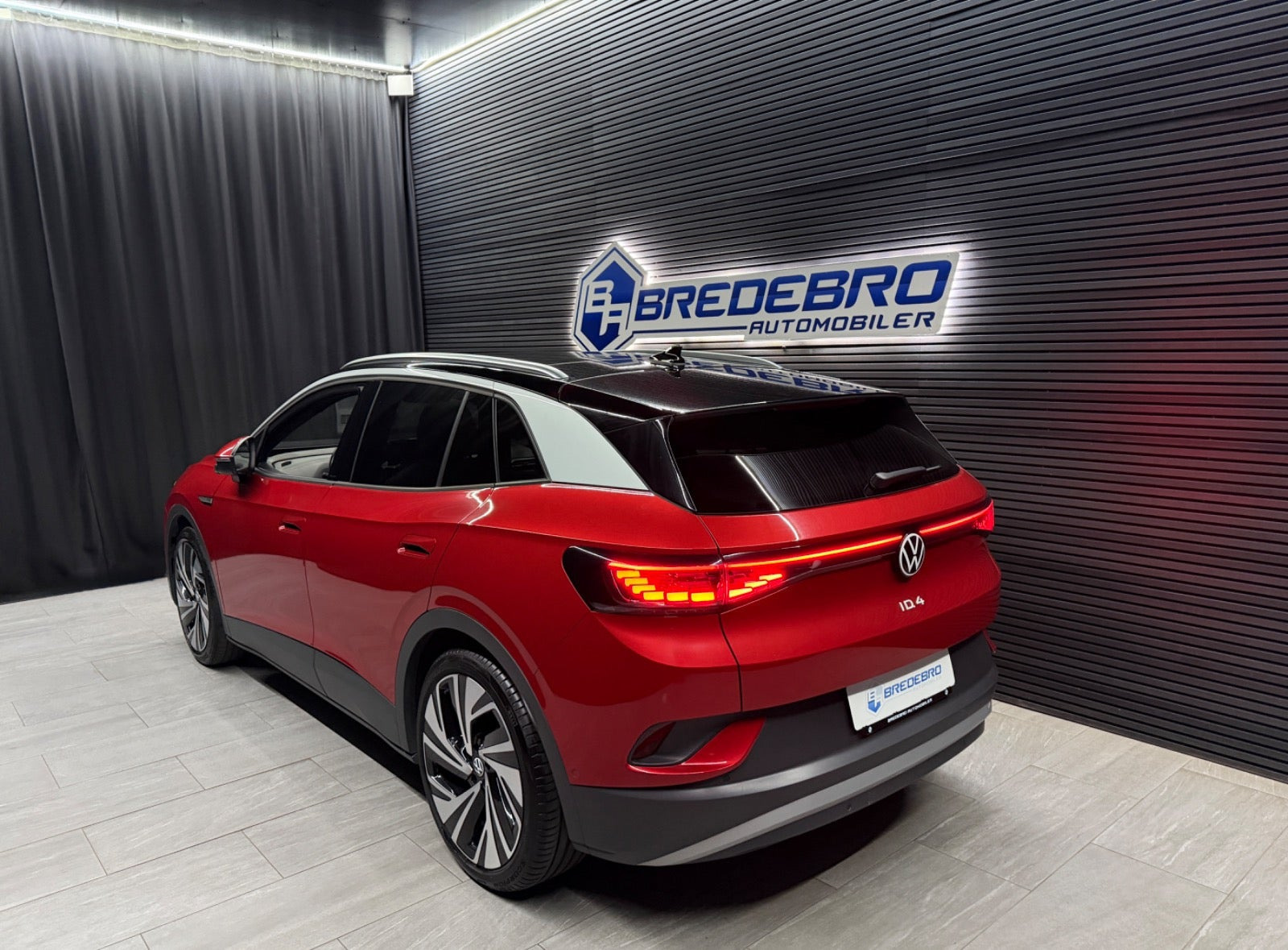 Rød VW ID.4 fra 2023