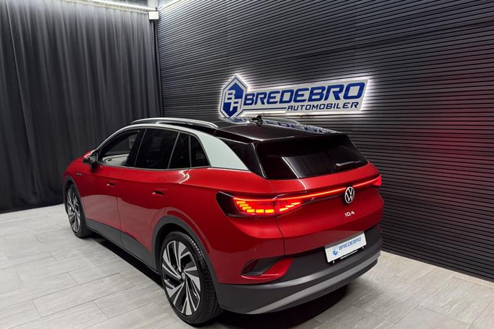 Rød VW ID.4 fra 2023
