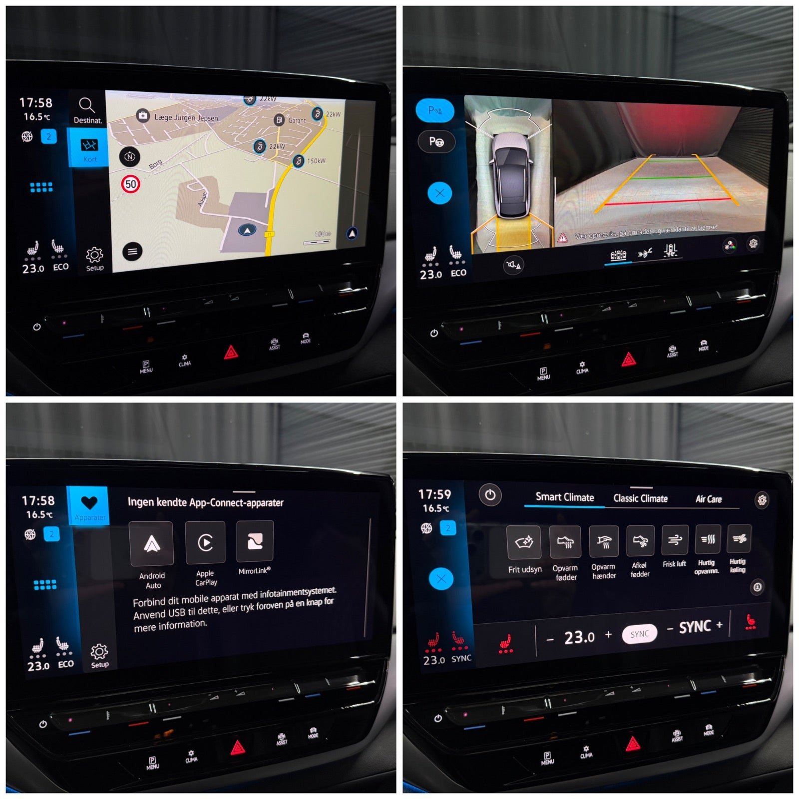 Rød VW ID.4 fra 2023