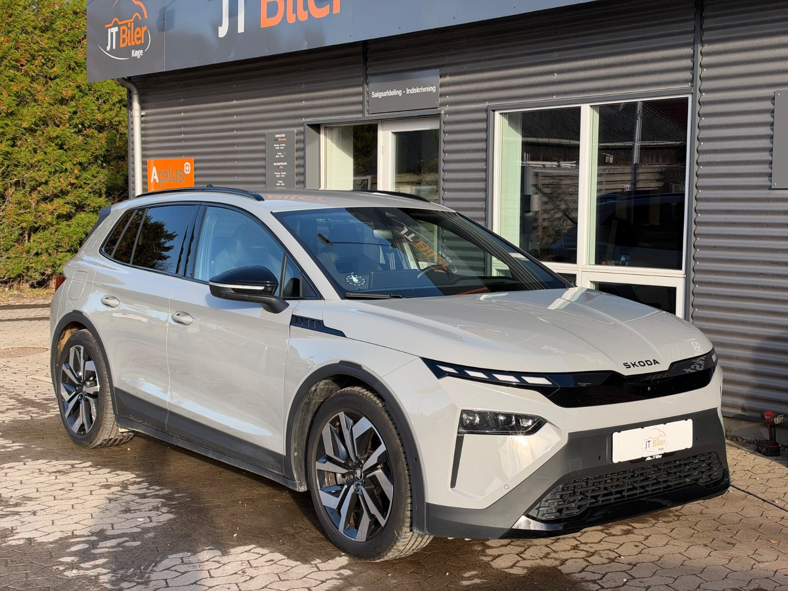 Grå Skoda Elroq fra 2025