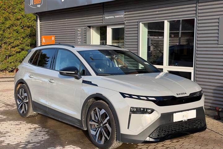 Grå Skoda Elroq fra 2025