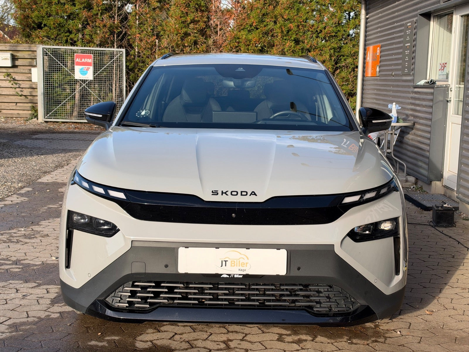 Grå Skoda Elroq fra 2025