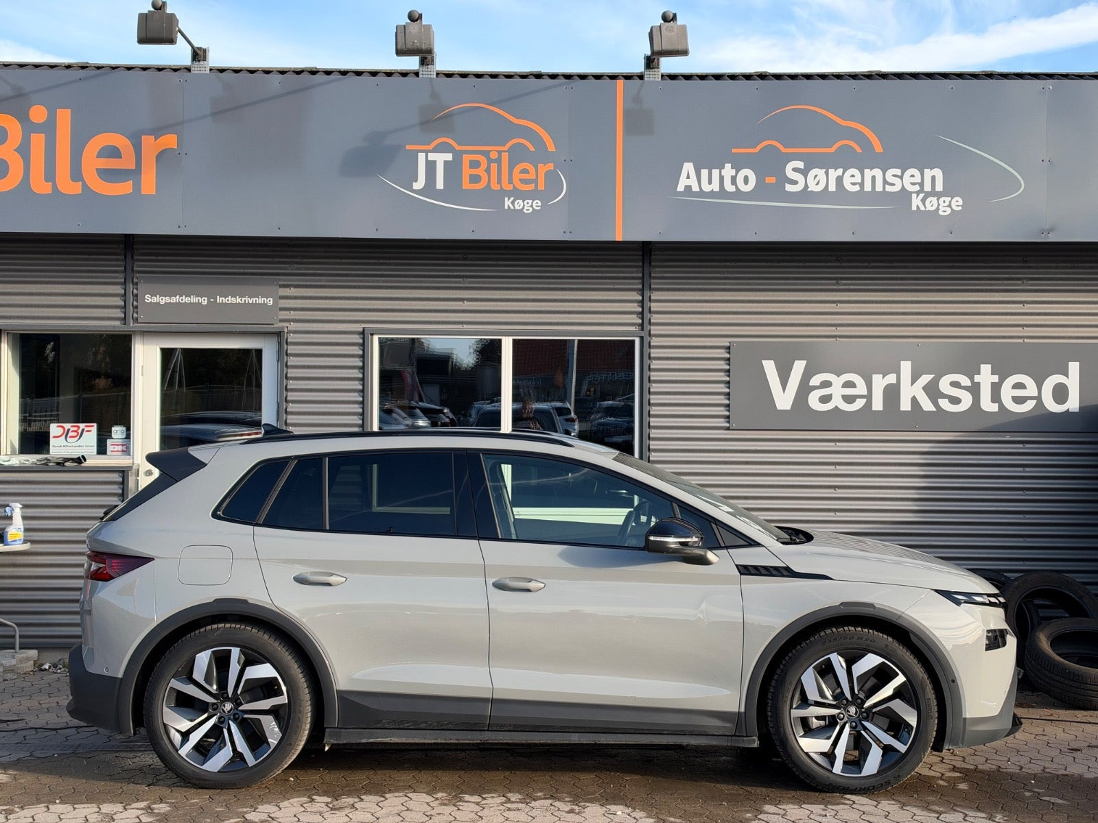 Grå Skoda Elroq fra 2025