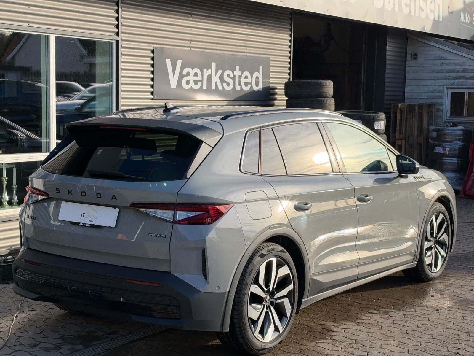 Grå Skoda Elroq fra 2025