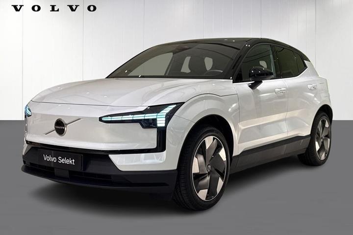 Hvid Volvo EX30 fra 2025