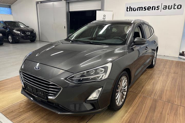 Grå Ford Focus fra 2019