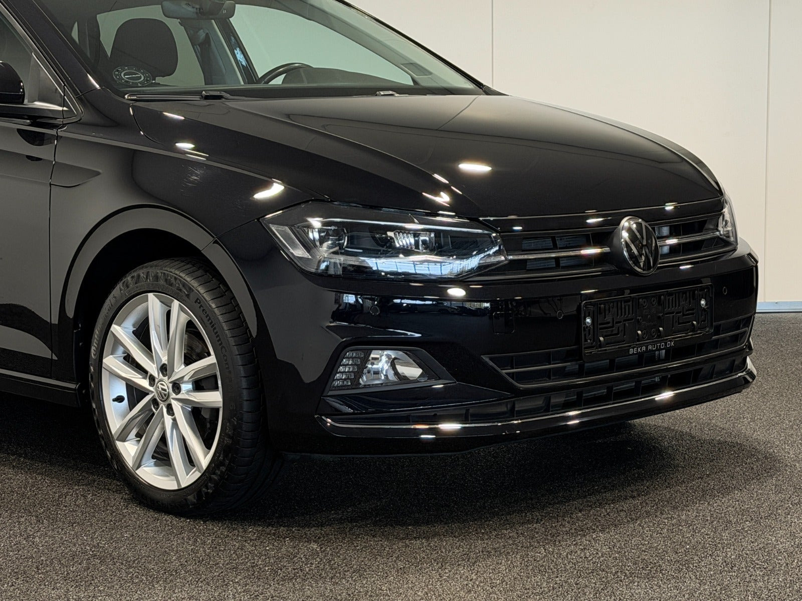 Sort VW Polo fra 2021
