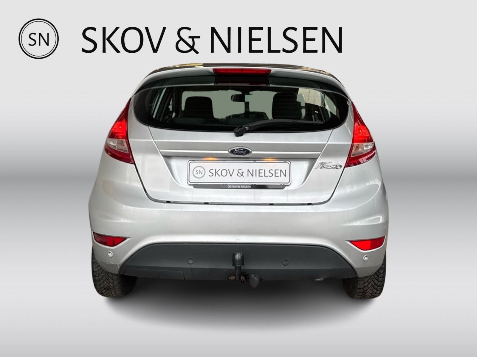 Sølv Ford Fiesta fra 2011