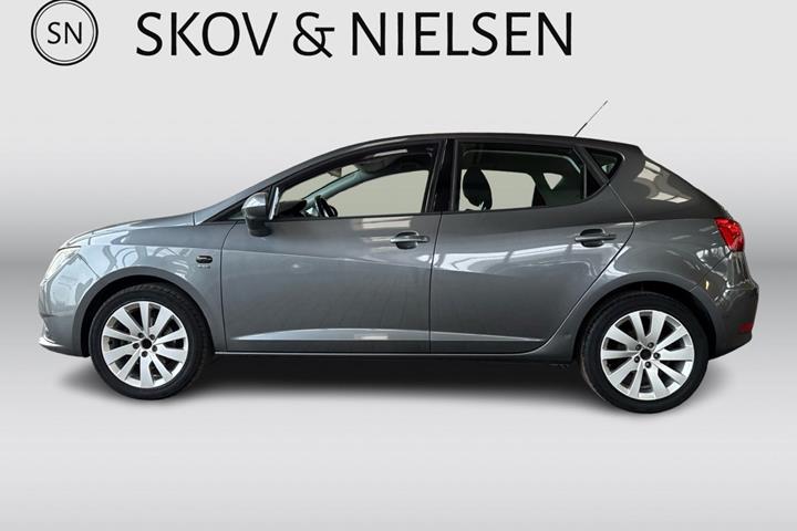 Grå Seat Ibiza fra 2012