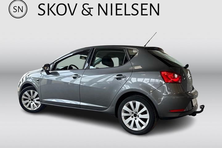 Grå Seat Ibiza fra 2012