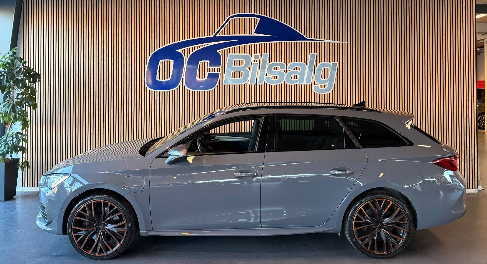 Grå Cupra Leon fra 2021