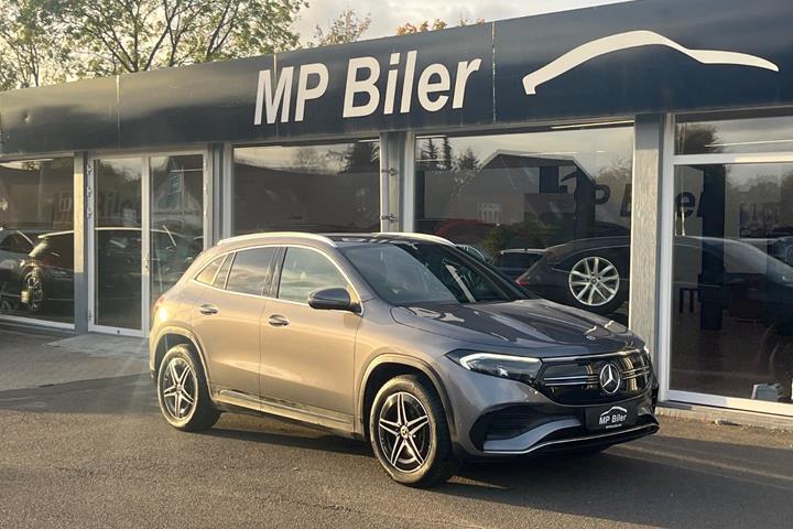 Sølv Mercedes EQA300 fra 2024