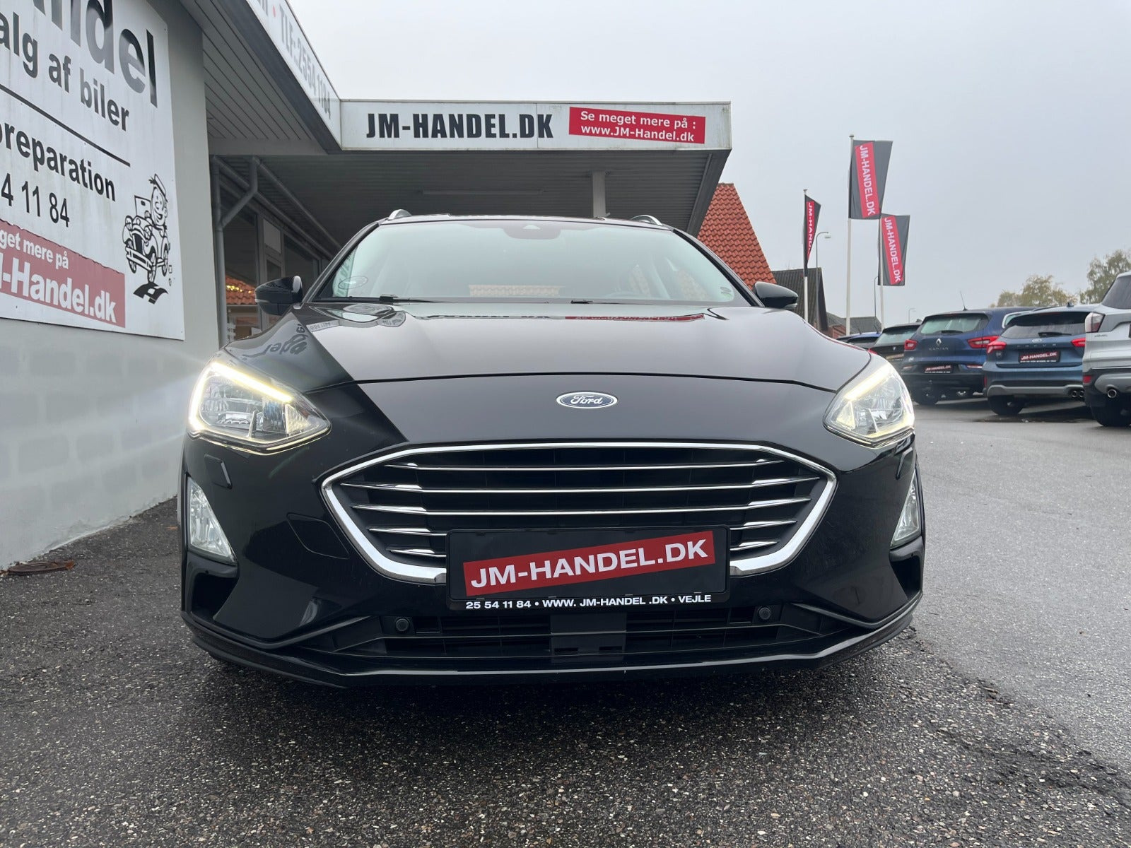 Sort Ford Focus fra 2020