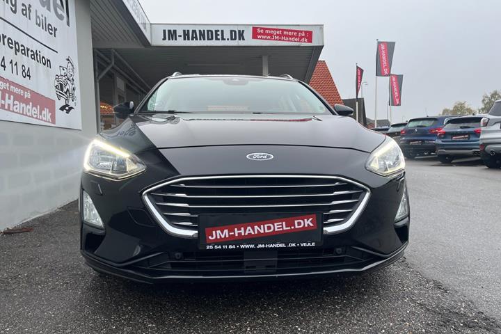 Sort Ford Focus fra 2020