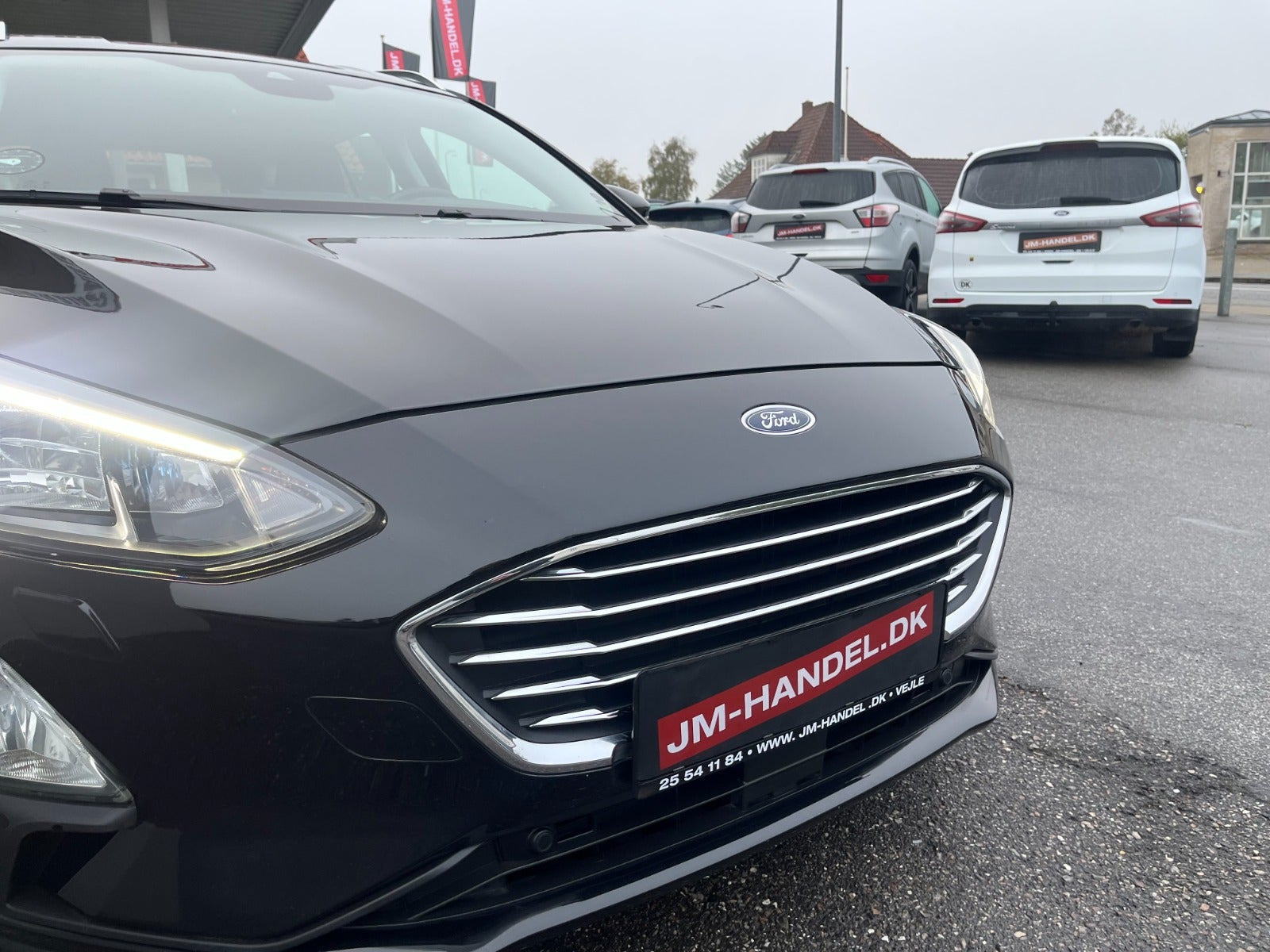 Sort Ford Focus fra 2020
