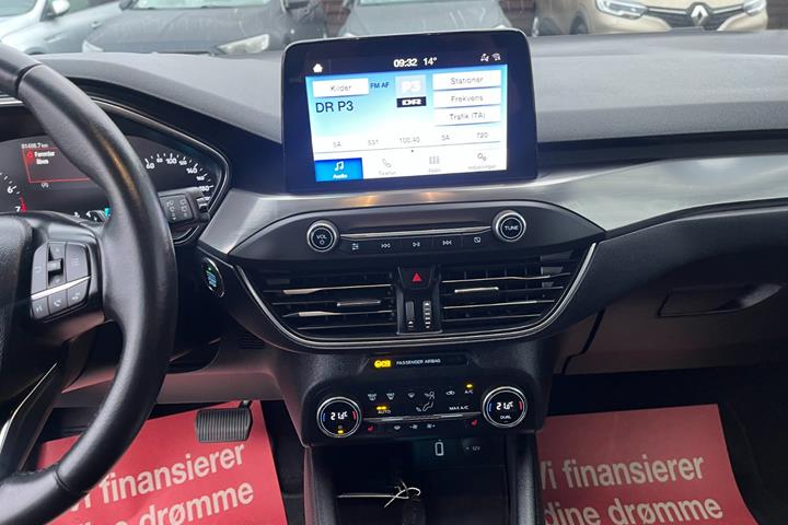 Sort Ford Focus fra 2020