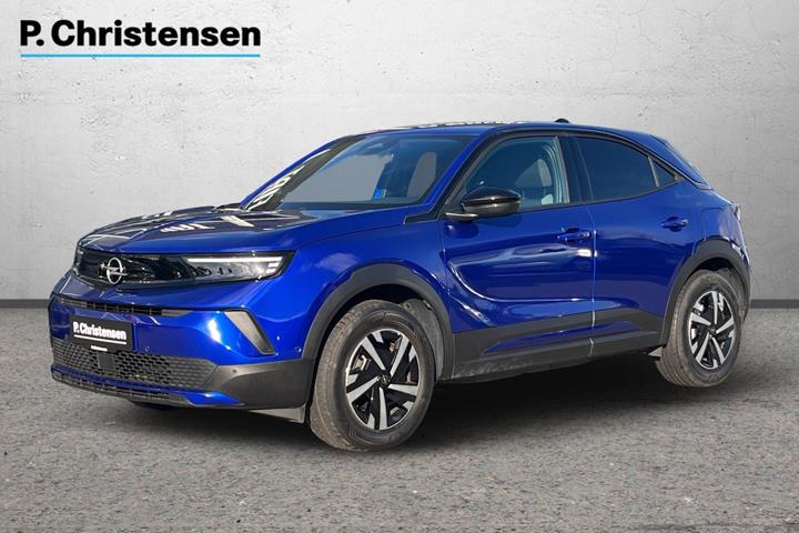 Blå Opel Mokka-e fra 2025