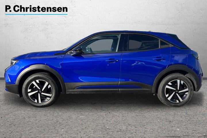 Blå Opel Mokka-e fra 2025