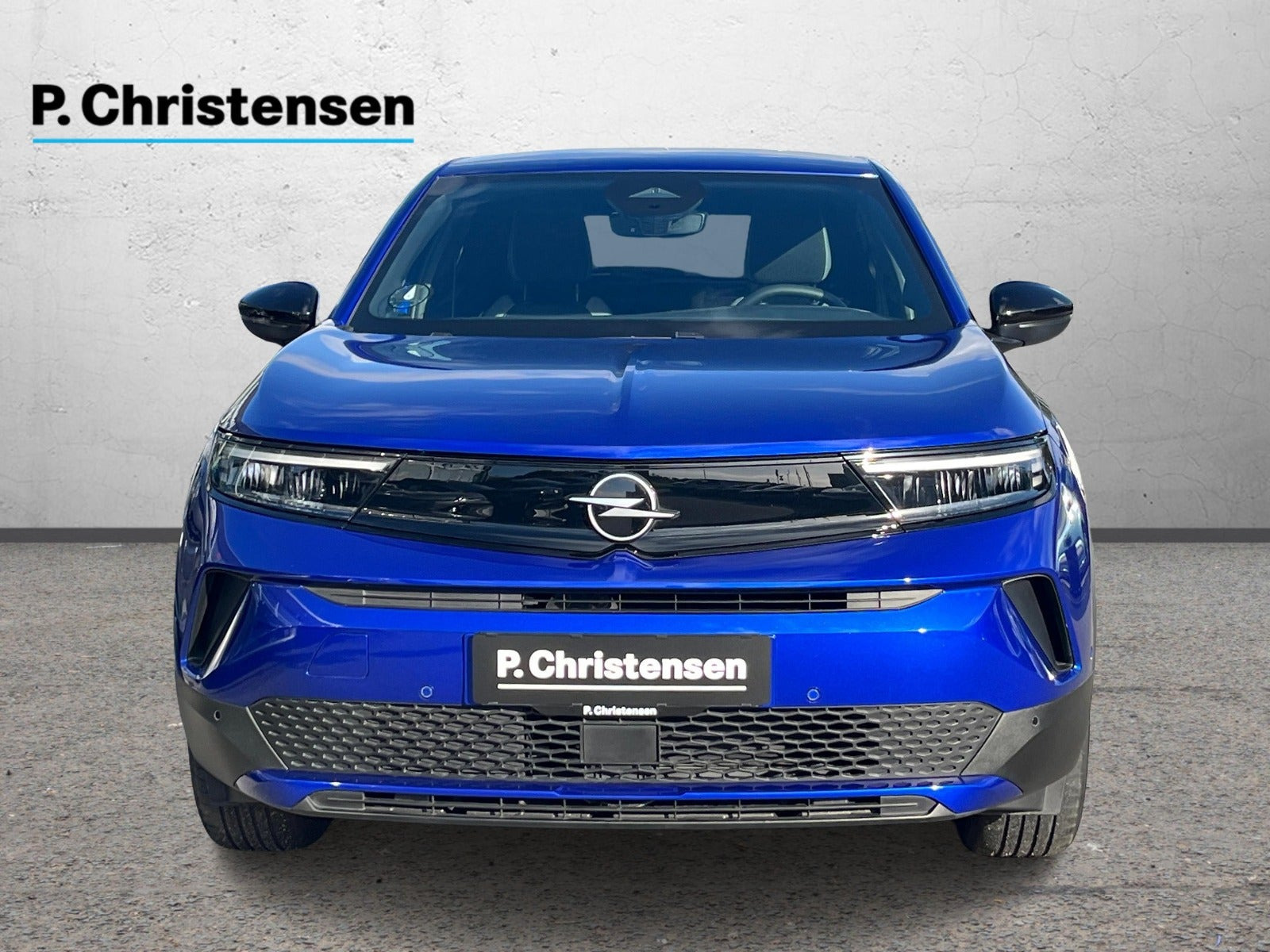 Blå Opel Mokka-e fra 2025
