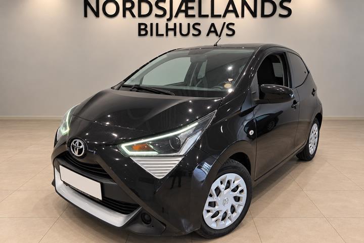 Sort Toyota Aygo fra 2019